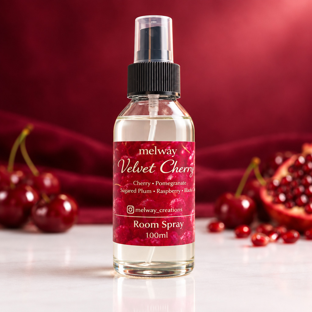 Melway Velvet Cherry Room Spray 100ml